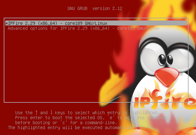Installation et configuration d&rsquo;IPFire